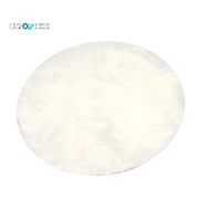 faux sheepskin wool carpet 30 x 30 cm Fluffy soft longhair decorative carpet cushion Chair sofa mat