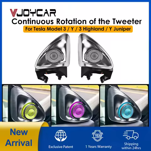 New Gen.2 4D Permanent Rotating Tweeter New Y Juniper LED Ambient Speaker Blind Spot Reminder for Mo