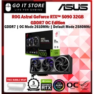 Asus ROG Astral GeForce RTX 5090 32GB GDDR7 OC Edition Graphic Card