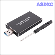 ASDXC MSATA เพื่อ USB USB 3.0เพื่อเอ็มซาต้า SSD ตู้เคส HDD QWSXC