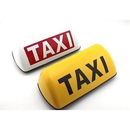 Mào taxi có đèn sáng đế nam châm tự hút