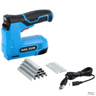 [mc] Lithium Battery Nail Gun Electric Straight Nail Code Nail Gun Woodworking Nail Gun Household Sm