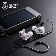 《1203》หูฟัง QKZ VK1 4DD In Ear Earphone HIFI DJ Monito Running Sport Earphones หูฟัง Hifi Dj Monito 