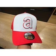 New Era 9Forty A-Frame Aprilia Embroidery Red Cap