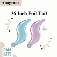 36" Mermaid Tail Foil Balloon | Mermaid Tail Foil Balloon
