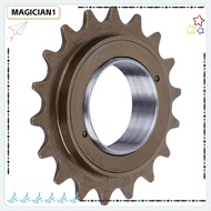 MAGICIAN Single Speed Freewheel, Steel Easy Installation Bike Freewheel, Durable 7.8cm Diameter 18 T