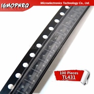 100pcs TL431A TL431 431 SOT23-3 Voltage References Adjustable Precision Shunt Regulator new