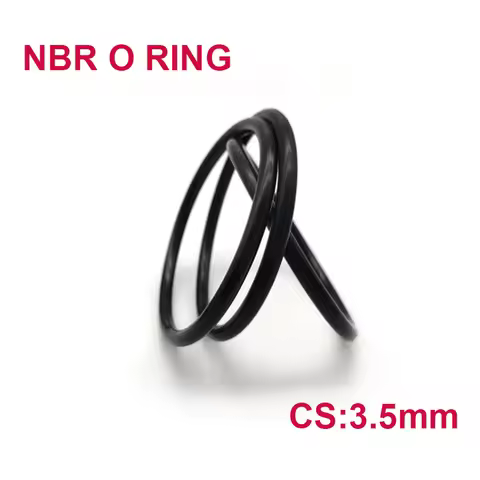 CS 3.5mm Rubber O Rings NBR Nitrile Rubber O-Ring O Ring Sealing Ring Gasket Washer Oil Seal