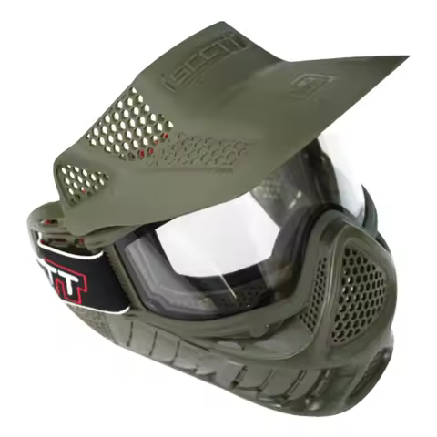 Airsoft Mask Full Face Military War Game Steel Mesh High Strength Paintbal Head Protective Mask Tact
