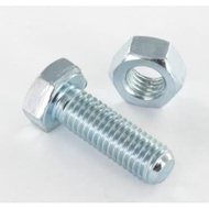 Nut bolt 8 x 100 galvanized bmp m8 x 100 bmp m8 x 100/