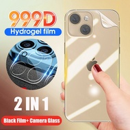 【cw】 For iPhone13 13 Pro Max Glass Screen Protector Hydrogel Film For iPhone 13 Pro Max 13 Mini 13Pro Camera Lens Protector Not Glass