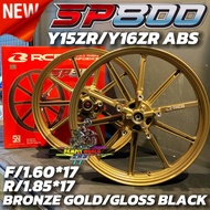 RACING BOY SP800 Y15ZR Y16ZR ABS 1.60/1.85/17" RACING BOY ORIGINAL SP800 GLOSS BLACK DARK BRONZE