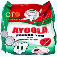 📌Ayoola Brand Poundo YAM 0.9kg/pack