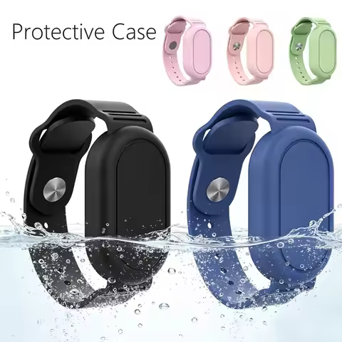 Soft Silicone Strap Bracelet for Samsung Galaxy SmartTag 2 Protective Cover Shell for Galaxy SmartTa