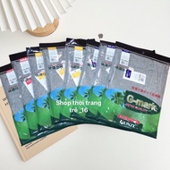 Gmark men's tank top (gunze), woven 100% cotton, no side seams. White/grey. Real photos + videos