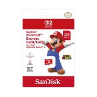 SanDisk - 256GB microSD EXPRESS記憶卡 (適合Nintendo Switch 2使用的授權商品)