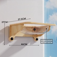 Scten คอนโดแมวติดผนัง เปลญวนแมว เสาลับเล็บแมว อะไหล่คอนโดแมวDIY รับน้ำหนักได้ 20kg แข็งแรงทนทาน