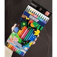 🔥CHEAPEST🔥Kreati Erasable Colour Pencil 12 Colour🖍️🖍️🖍️