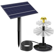 WARMSUN DIY Solar Fountain Pump With Spray Heads Solar Panel Water Sprinkler Sprayer Garden Decorati