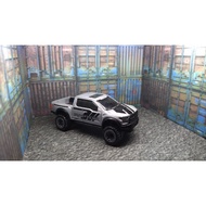 PARKING LOT CARGO PARK DIECAST HOT WHEELS DIORAMA