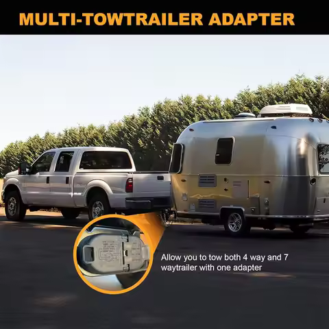 1set 7 Way Trailer Tow Hitch Bar Wire Harness Installation Kit Car Trailer Plug 2009-2014 for Ford F