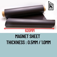 Magnet Sheet 0.6M X 0.5M Thickness 1.0mm / 0.5mm Fridge Magnet