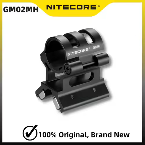 Nitecore GM02MH Magnetic Weapon Gun Mount 24~26mm Flashlight Accessories ALUMINIUM ALLOY Suitable P1