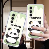 DMY case panda Samsung S23 S22 plus S21FE S22 Ultra S20fe S20 S21 S10 note 10 lite 20 8 9 soft silicone cover case shockproof