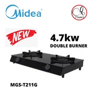 MIDEA GAS STOVE MGS-T211G / BURNER 4.7kW / GAS HOB