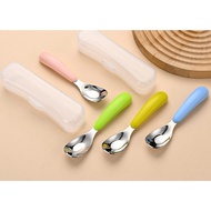 SUS 316 stainless steel baby feeding spoon