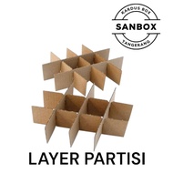 Layer Partition UK L. 20cm x W.10cm x H.5cm (6'8'9'12'Section) Can Be Customized "Chat"