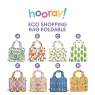 Hooray Eco Shopping Bag Foldable Reusable Pattern Large EB300/EB307/EB323/EB325