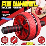 [FREE MATTRESS] AB Wheel Roller Training Double Wheel Fitness Gym Workout Abdominal Muscle Equipment
