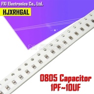 【】 100pcs 0805 Smd Ceramic 1pf-10uf 20pf 220pf 330pf 680pf 4.7nf 22nf 33nf 10nf 220nf 1uf 2.2uf 4.7u