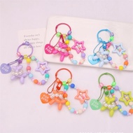 GANTUNGAN OMB Poodle Jelly Balloon Keychain Puppy Bag Decoration Accessories