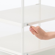 มูจิ ชั้นวางของเหล็กขนาดเล็ก - MUJI Mini Steel Unit Shelf Set (W58 x D41 x H46 cm)
