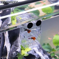 ENEXANDERYC Fish Breeding Box, Acrylic Transparent Aquarium Breeder Box,  Isolation Space Separation