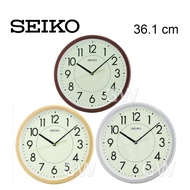 100% ORIGINAL SEIKO Quiet Sweep Lumibrite Wall Clock QXA629 (QXA629B, QXA629G, QXA629S)[Jam Dinding]