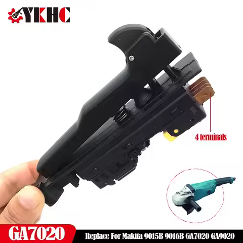 GA7020 220V 4T Switch Replace For Makita 9015B 9016B GA9020 GA 7020 GA 9020 Angle Grinder Accessorie