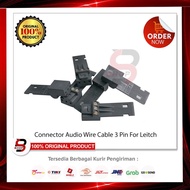 3 Pin Wire Cable Audio Connector For Leitch / Audio Connector / 3 pin Cable Connector
