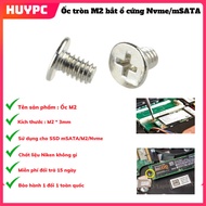 M2 screw catches M.2 NVME, M.2 SATA SSD on main board