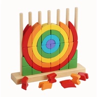 3D Rainbow Rings- Building Blocks