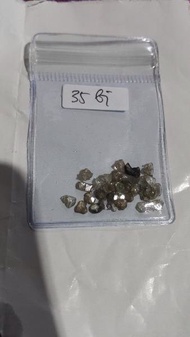 Intan Berlian Batu Natural Asli Besar Diamond Cut Alami Kalimantan