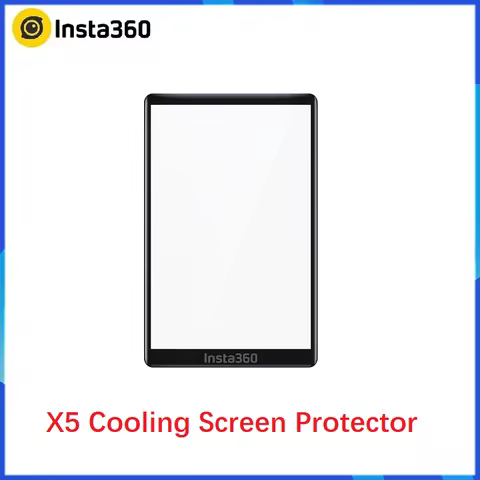 Insta360 X5 Cooling Screen Protector High-definition display For Insta 360 ONE X 5 Original Accessor