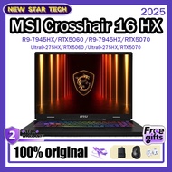 2025 MSI Crosshair 16 HX R9-7945HX/Ultra9-275HX RTX5060/RTX5070 MSI Gaming Laptop 240Hz MSI Laptop