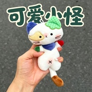 Big Ear Picture Little Guy Stitching Cat Cotton Doll Doll Pendant Creative Gift