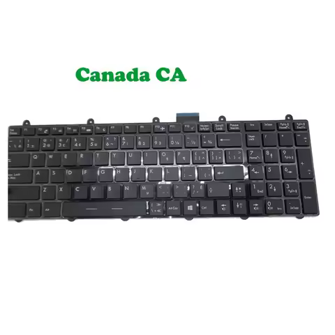 Laptop GT780 GT780D Keyboard For MSI V123322BK1 S1N-3EIT281-SA0 S1N-3EPT271-SA0 S1N-3ECH251-SA0 S1N-