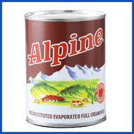 ∴ ☼ ▘ Alpine Evaporated Full Cream Milk 360Ml