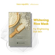 Face Republic Sleeping Beauty Face Mask Whitening Rice Formula (23g)