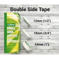 [Ready Stock] Double Side Tape | Double Sided Tissue Tape | Pita Dua Sisi | 12mm | 18mm | 24mm | 双面胶